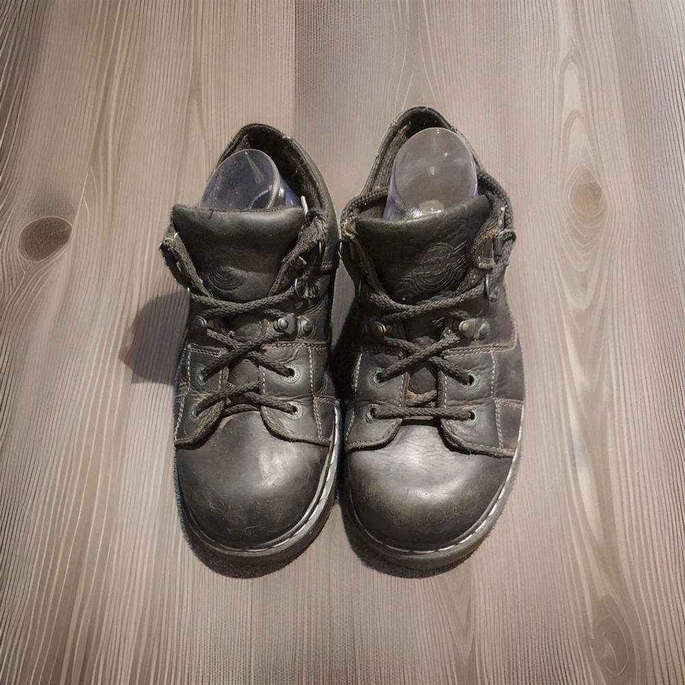 Dr Martens 11532 Kyle Oxford Black Leather Lace Up Shoes Men Size 9 Work Shoe